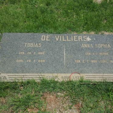 VILLIERS Tobias, de 1885-1969 &amp; Anna Sophia V.D. MERWE 1890-1971