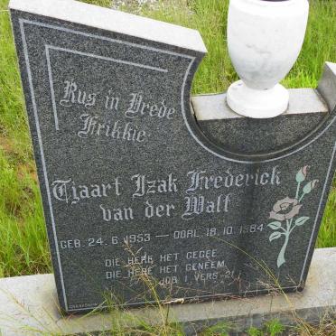 WALT Tjaart Izak Frederick, van der 1953-1984