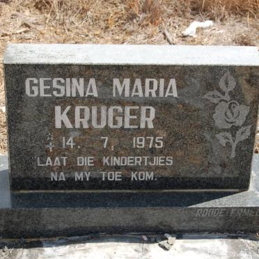 KRUGER Gesina Maria -1975
