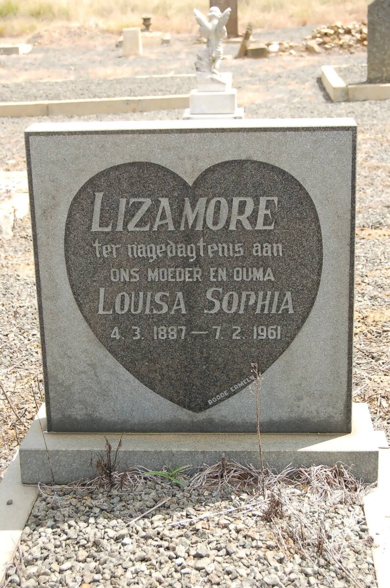 LIZAMORE Louisa Sophia 1887-1961