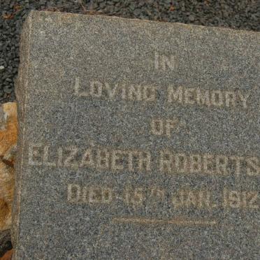 ROBERTSON Elizabeth -1912