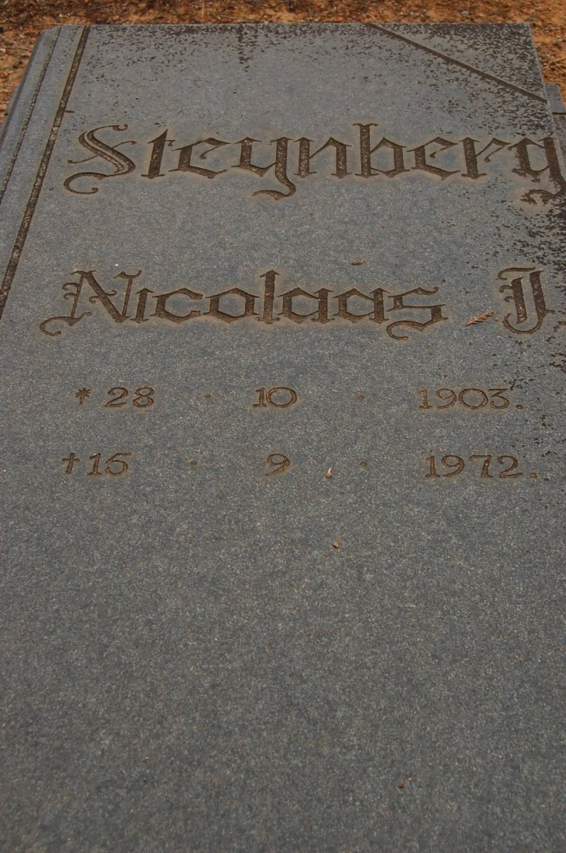 STEYNBERG Nicolaas J. 1903-1972