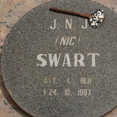 SWART J.N.J. 1931-1997
