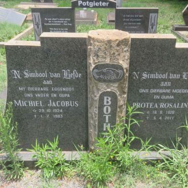 BOTHA Michiel Jacobus 1924-1983 &amp; Protea Rosalind 1928-2011