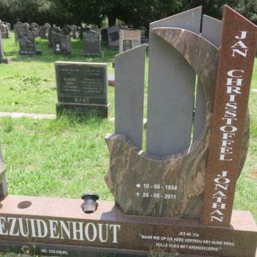 BEZUIDENHOUT Jan Christoffel Jonathan 1954-2011 :: BEZUIDENHOUT Johannes Pieter 1980-2000