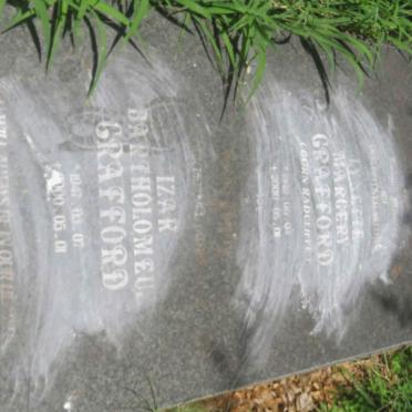 CRAFFORD Izak Bartholomeus 1947-2000 &amp; Lynette Margery RADCLIFFE 1940-2000