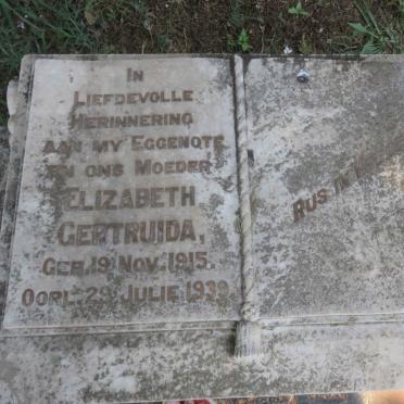 DREYER Elizabeth Gertruida 1915-1939 _1