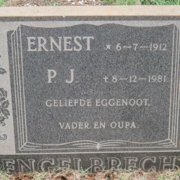ENGELBRECHT Ernest P.J. 1912-1981