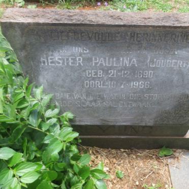 GREYLING Hester Paulina nee JOUBERT 1890-1966