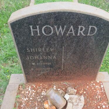 HOWARD Shirley Johanna 1926-1979
