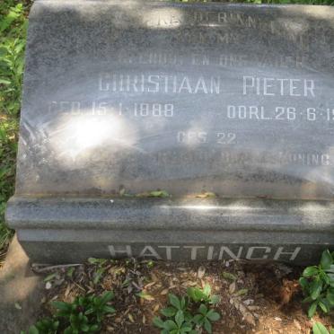 HATTINGH Christiaan Pieter 1888-1940