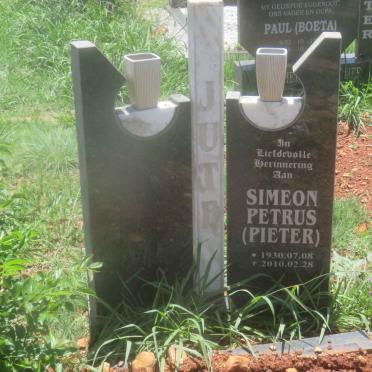 JUTE Simeon Petrus 1930-2010