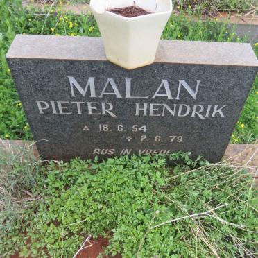 MALAN Pieter Hendrik 1954-1979