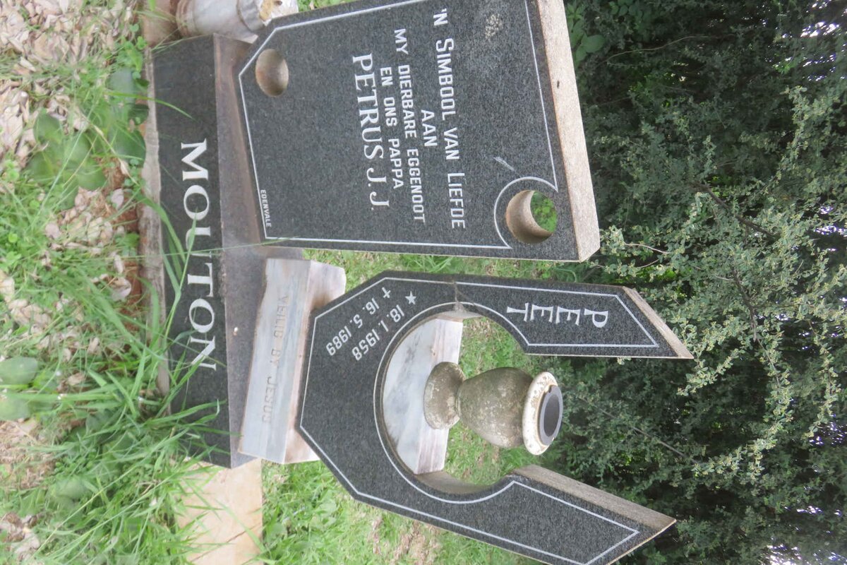 MOUTON Petrus J.J. 1958-1989