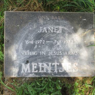 MEINTJES Janet 1972-1972
