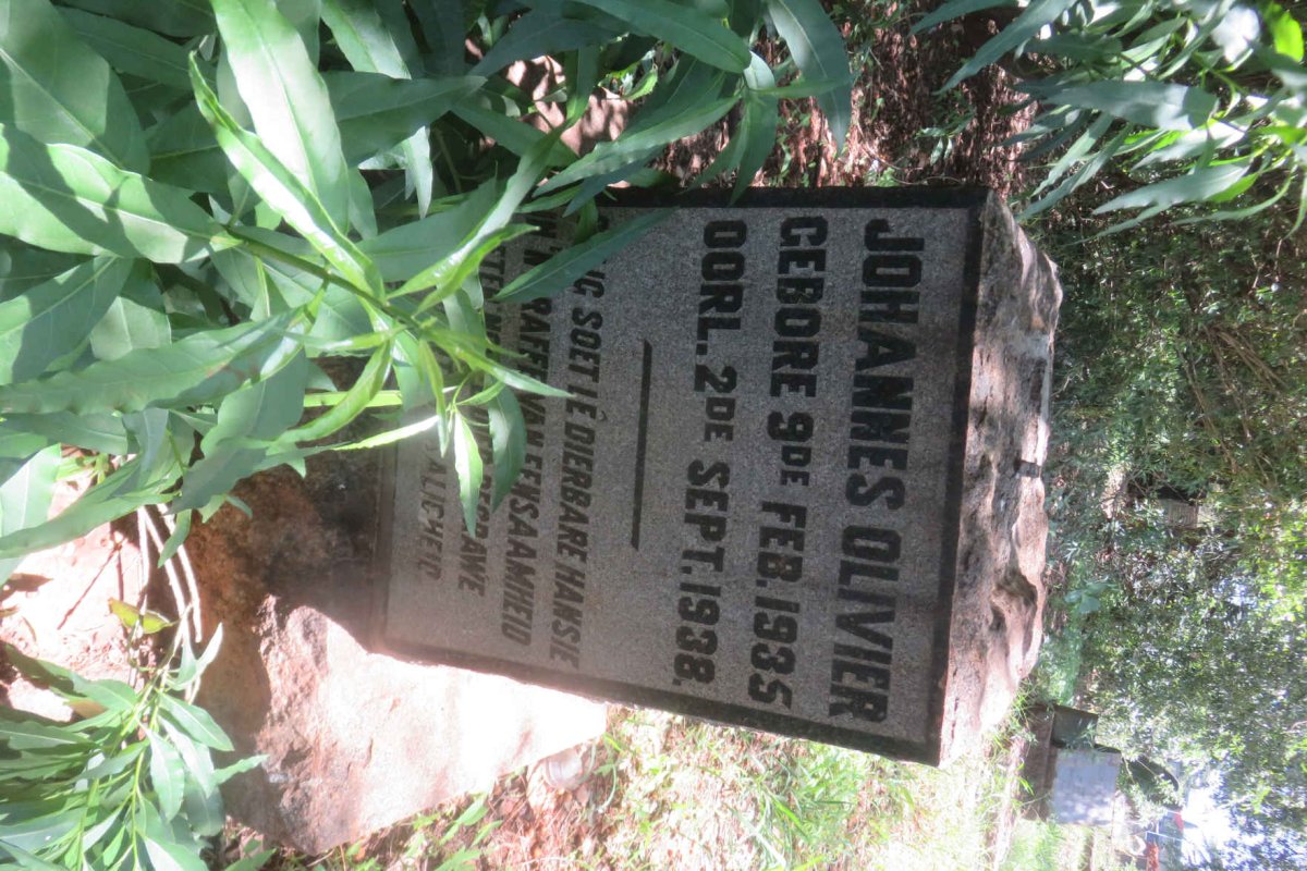 OLIVIER Johannes 1935-1938