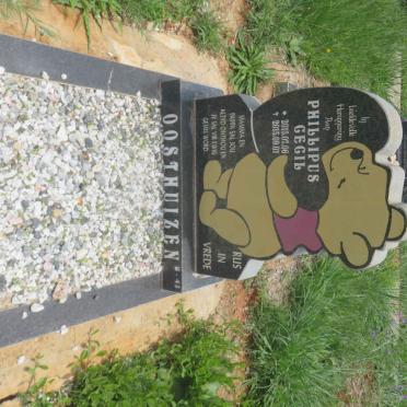 OOSTHUIZEN Phillipus Cecil 2015-2015