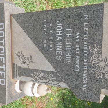 POTGIETER Frederik Johannes 1913-1980