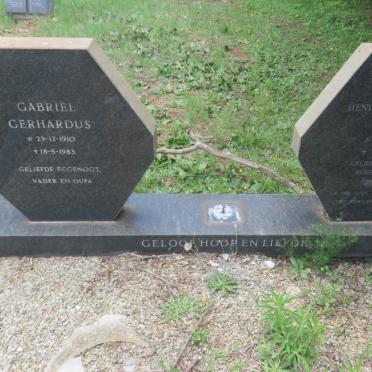PRETORIUS Gabriel Gerhardus 1910-1983 & Hendrina Magdelena Fransina 1917-2006