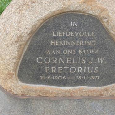 PRETORIUS Cornelius J.W. 1906-1971