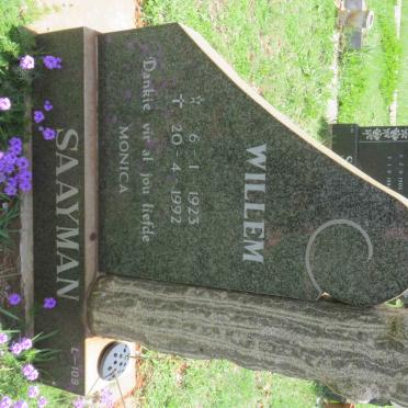 SAAYMAN Willem 1923-1992