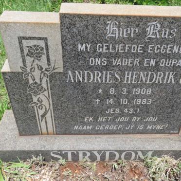 STRYDOM Andries Hendrik J.J. 1908-1983