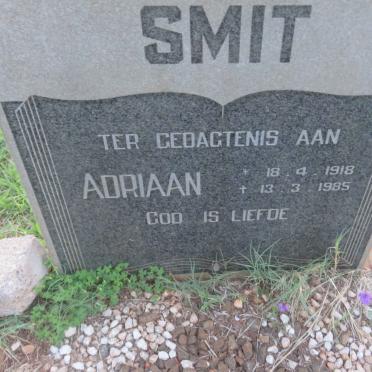 SMIT Adriaan 1918-1985