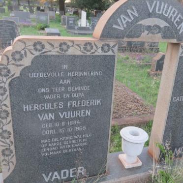 VUUREN Hercules Frederik, van 1894-1965 &amp; Catharina Margaritha GERICKE 1897-1957