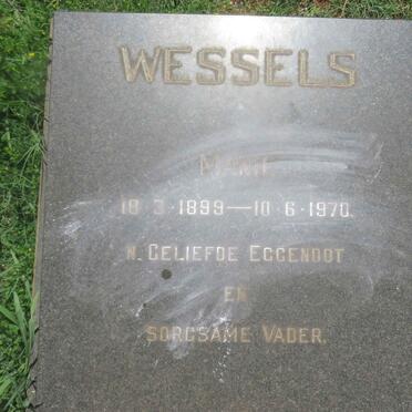 WESSELS Manie 1899-1970