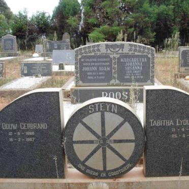 STEYN Douw Gerbrand 1898-1967 &amp;  Tabitha Lydia LOUW 1896-1962