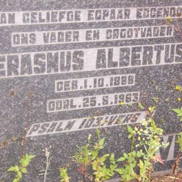 VENTER Erasmus Albertus 1888-1963