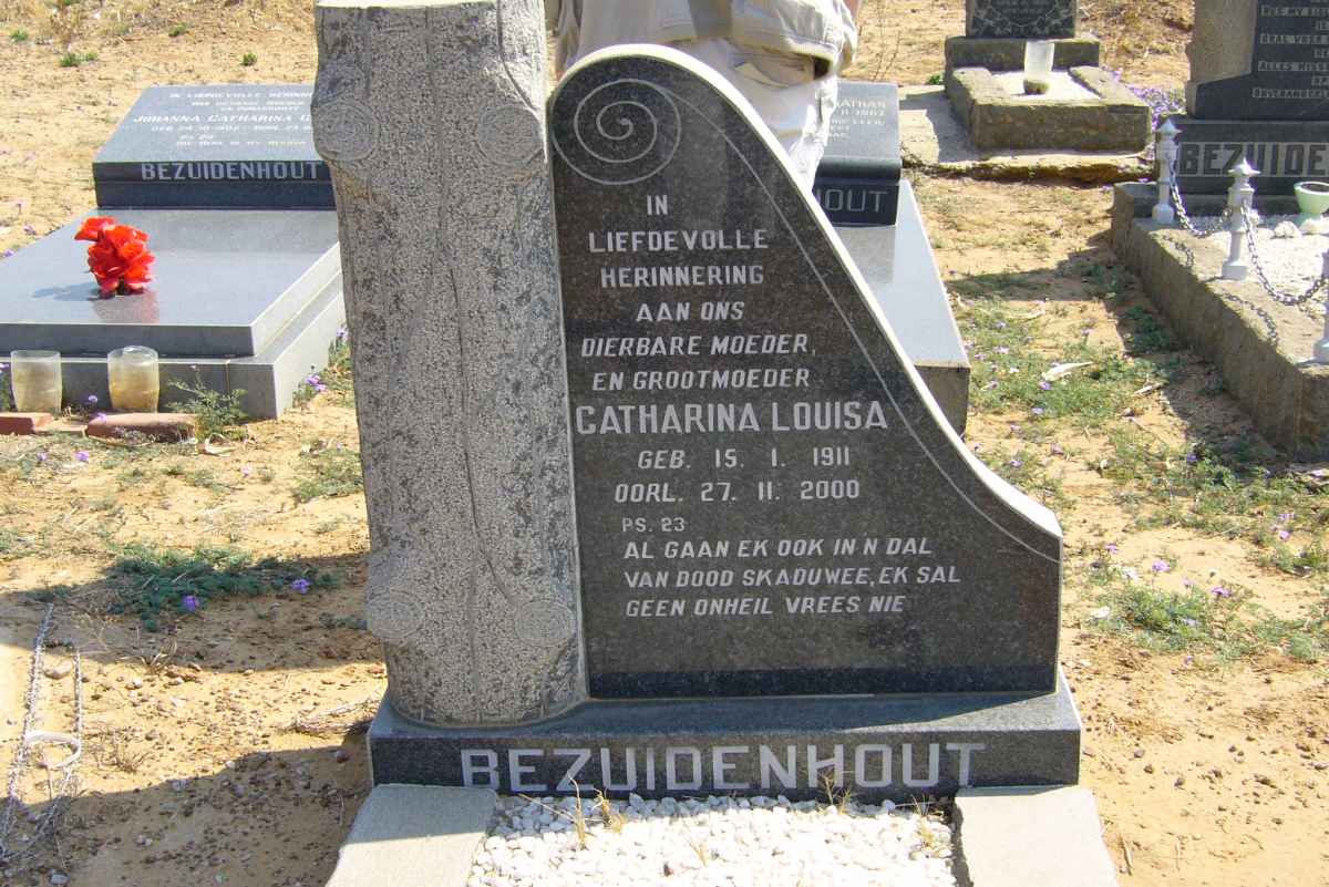 BEZUIDENHOUT Catharina Louisa 1911-2000 