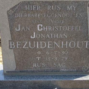 BEZUIDENHOUT Jan Christoffel Jonathan 1930-1979