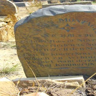 SCHMIDT John Montague 1882-1882