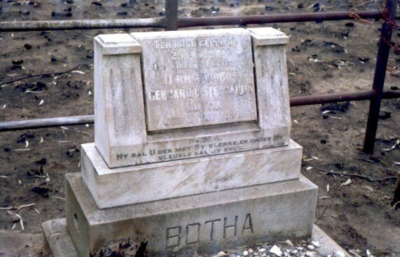 BOTHA Dirk Jacobus Gerhardus Stephanus 1890-1940