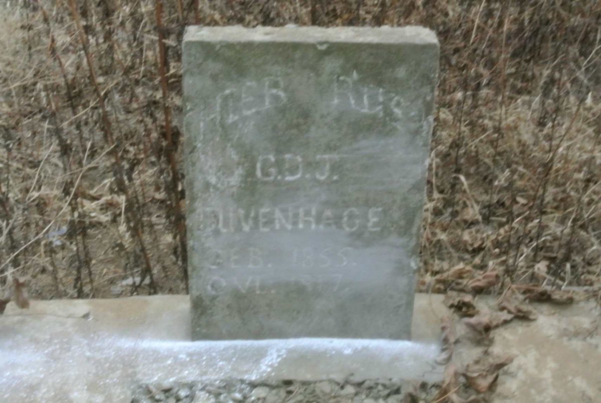 DUVENHAGE G.D.J. 1855-1917