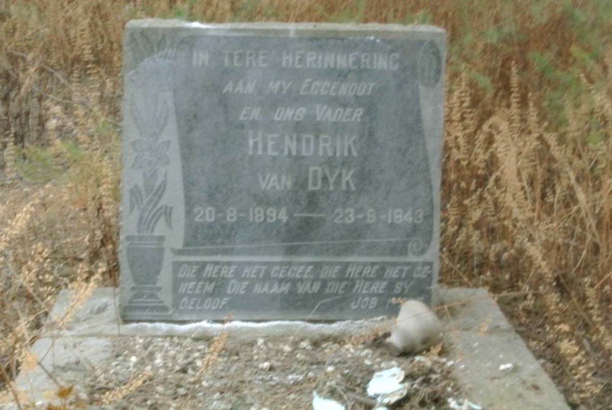 DYK Hendrik, van 1894-1943