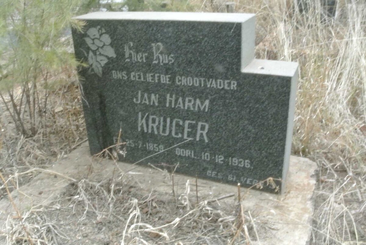 KRUGER Jan Harm 1859-1936