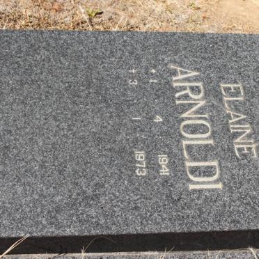 ARNOLDI Elaine 1941-1973