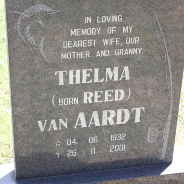 AARDT Thelma, van born REED 1932-2001