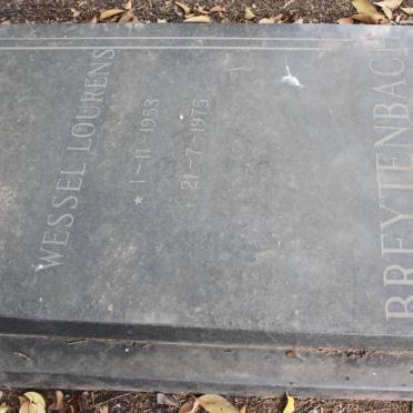 BREYTENBACH Wessel Lourens 1953-1975
