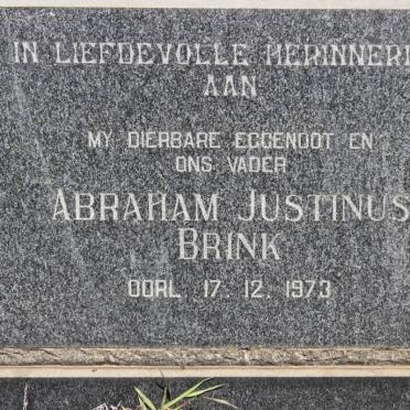 BRINK Abraham Justinus -1973