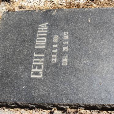 BOTHA Gert 1899-1973