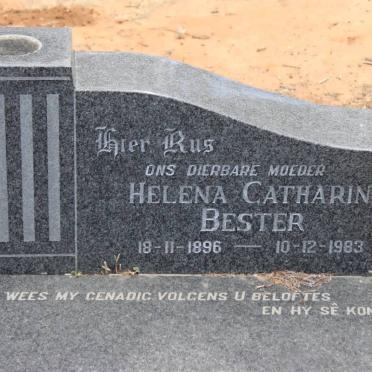 BESTER Helena Catharina 1896-1983