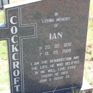 COCKROFT Ian 1936-2006