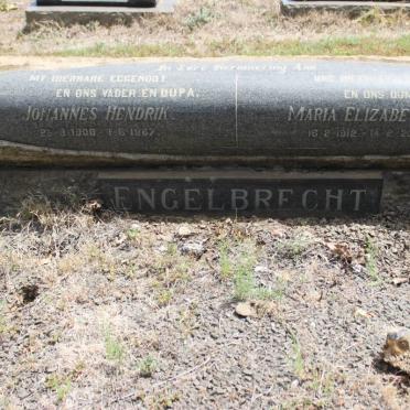 ENGELBRECHT Johannes Hendrik 1908-1967 &amp; Maria Elizabeth MEYER 1912-2001