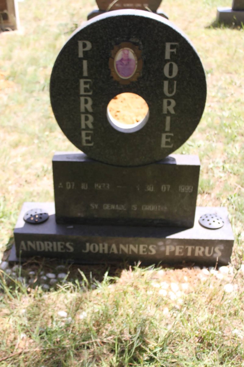 FOURIE Andries Johannes Petrus 1933-1999