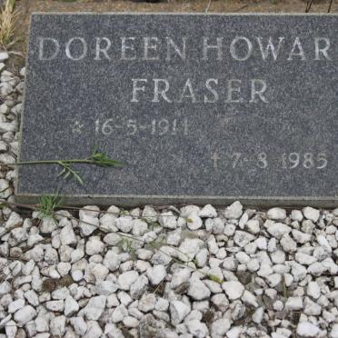 FRASER Doreen Howard 1911-1985