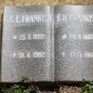 FRANKISH C.F. 1882-1962 &amp; F.H. 1885-1966