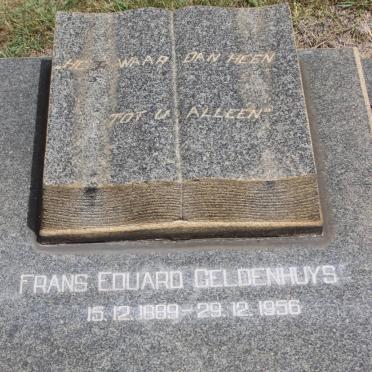 GELDENHUYS Frans Eduard 1889-1956